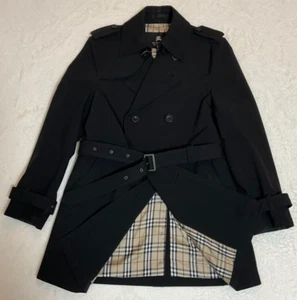 Buirberry Black Label Men's Trench Coat Very Good Condition Made in Japan size M - Picture 1 of 20