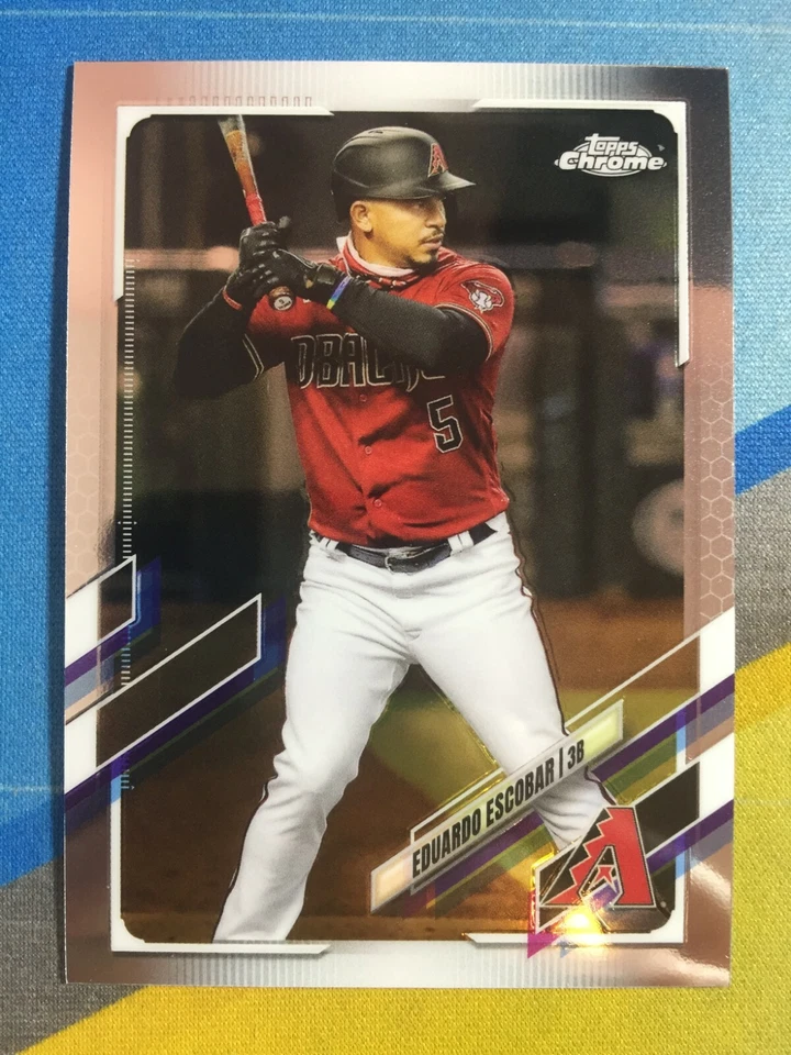 2021 Topps Chrome Baseball - Pick Your Base Rookies & Vets - Buy More & Save - Image 1 of 1