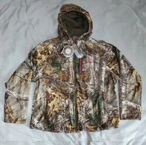 2XL Women's Realtree Lightweight Sent Control Jacket Realtree Xtra Pink Logo - Picture 1 of 9