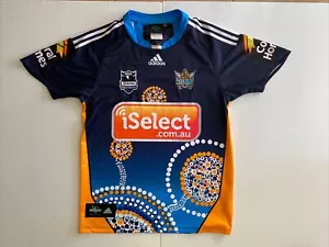 2012 GOLD COAST TITANS Indigenous Preston Campbell - Size LARGE Rugby League NRL - Foto 1 di 4