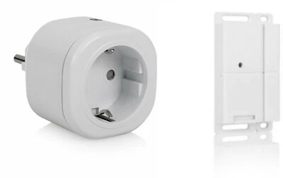 SMARTWARES Funk-Abluftsteuerung Set 3000 W Fensterkontakt Mini-Steckdose Dunstabzugshaube