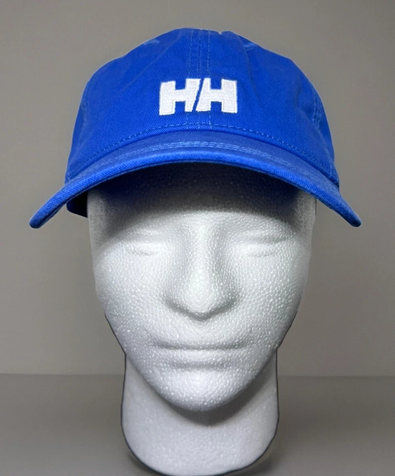Helly Hansen Logo Baseball Cap Hat Cobalt Blue 2.0 Adjustable Standard Size NWT - Image 1 of 4