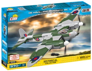 COBI 5542 RAF Bomber De Havilland Mosquito Mk.VI WWII 370 bloques de construcción embalaje original RARO - Imagen 1 de 6
