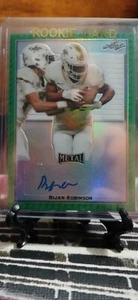 2020 Leaf All American Bowl Bijan Robinson Rc Auto 3/4 Atlanta Falcons - Picture 1 of 4