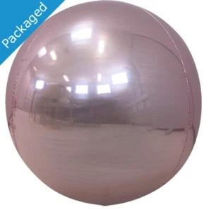 AMSCAN ANAGRAM 16" ORBZ GLOBO DE ALUMINIO ROSA PASTEL - Imagen 1 de 3