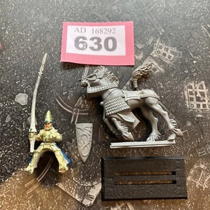 Warhammer Fantasy Vintage High Elf Silver Helm lancer with horse OOP GW - Picture 1 of 5