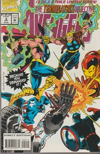 MARVEL COMICS AVENGERS TERMINATRIX OBJECTIVE #2 (1993) 1ST PRINT VF - Picture 1 of 1