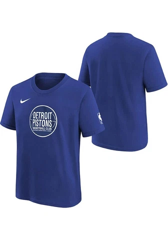 NWT Men's Detroit Pistons Nike Blue  T-SHIRT/ L Cover
