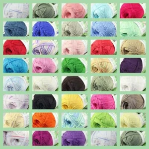 Sale New 1ballx 50g Super Soft Bamboo Cotton Baby Hand Knitting Crochet Yarn - Picture 1 of 52