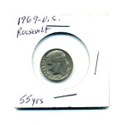 1969-P Roosevelt Dime 10 Cent US Coin