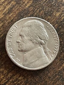 1975 D Jefferson Nickel Error Doubled Mint Mark Filled “D” DDO TK2995* - Picture 1 of 3