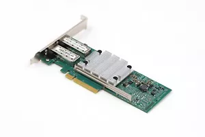 QLogic QLE8442-CU-CSC Dual-Port 10GbE PCIe x8 SFP Network Adapter High Profile - Picture 1 of 5