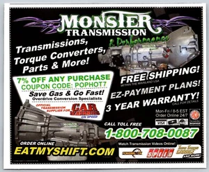 PRINT AD 2013 Monster Transmission & Performance Torque Converters Auto Parts - Picture 1 of 1