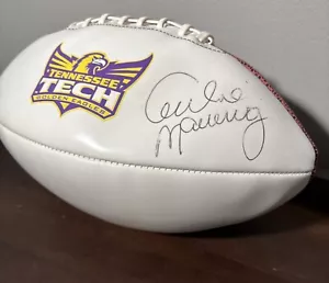 Archie MANNING SIGNIERT ~ TENN TECH ~ Baden Football - Bild 1 von 5