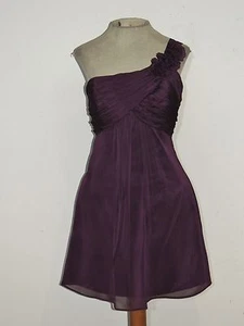 Belsoie Purple One shoulder Dress sz 4  - Picture 1 of 4