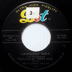 Lawrence Welk - Out Of A Clear Blue Sky / Theme From My Three Sons [7" 45 rpm] - Picture 1 of 1