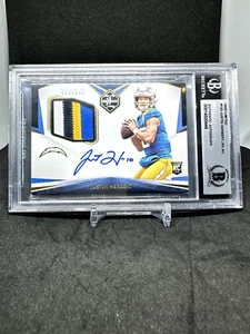 2020 Panini Limited BGS AUTO 10. Justin Herbert /149 RC RPA On Card Auto. L.A. - Picture 1 of 2