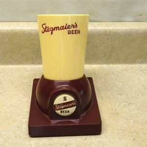 Vintage Stegmaier's Beer "Frost Scraper" Base And Cup, Wilkes-Barre, Penna. - Imagen 1 de 9