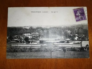 CPA - 45 - TRIGUERES - La Gare - Bild 1 von 2