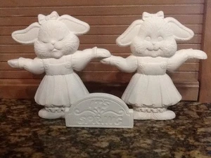 Ceramic Bisque Easter / Spring Bunny Ready to Paint - Picture 1 of 1