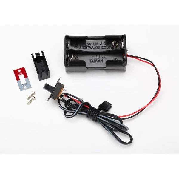 Traxxas 4-Cell AA Battery Holder with Switch for Nitros  - TRA3170X / 3170X - Image 1 of 1