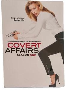 Covert Affairs Season 1 (2010) DVD 3-Disc Set Brand New Sealed - Imagen 1 de 4