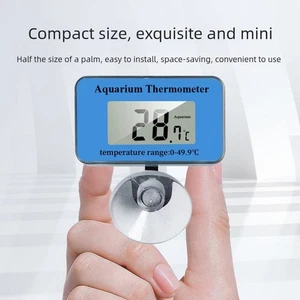 Aquarium Temperature Gauge with Suction Cup for Easy Installation and Use - Picture 1 of 10