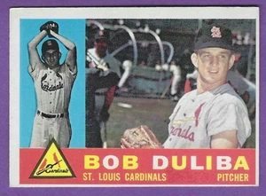 1960 Topps - #401  Bob Duliba RC - St. Louis Cardinals - Ex+ - Bild 1 von 2