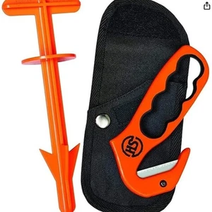 For Deer Hunting 10.63" Durable Lightweight Field Dressing Anal Removal Tool - Picture 1 of 9