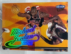 Michael Jordan 1999 Fleer Ultra caméra aérienne Dunk Chicago Bulls #85 - Photo 1/4