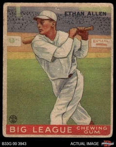 1933 Goudey #46 Ethan Allen Cardinals 1.5 - FAIR - Picture 1 of 17