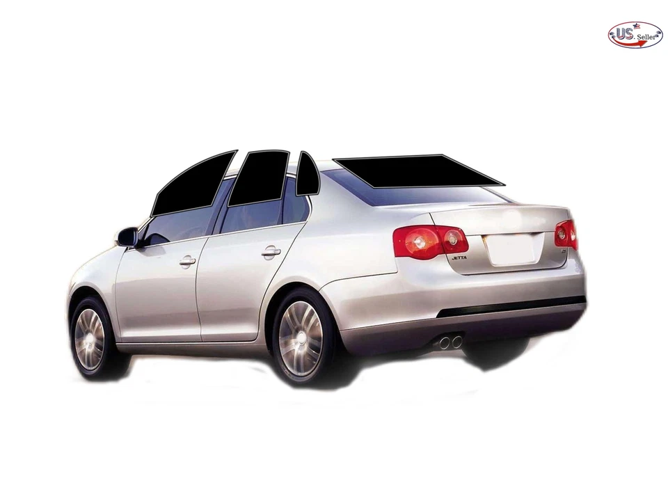 Kit de película de tinte de ventana de 2 capas precortada personalizada computarizada para VW Jetta Sedán 06-10 Foto 1 de 4