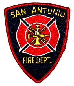 SAN ANTONIO – FIRE DEPT - Fire Patch EMS Rescue Public Safety USED - Picture 1 of 1