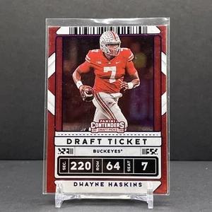 2020 Panini Contenders Draft Picks No. 38 Dwayne Haskins BLUE Ohio St RC - Picture 1 of 2