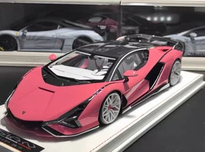 *SUPER RARE* 1/18 Lamborghini Sian FKP 37 pink ☆CUSTOM☆ - Bild 1 von 8