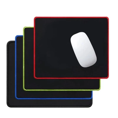 Mouse Pad Neoprene Smooth Surface for Laser Mat Stitch Black NonSlip Rubber Base - Image 1 of 4