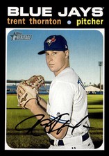 Trent Thornton 2020 Topps Heritage #294 Toronto Blue Jays
