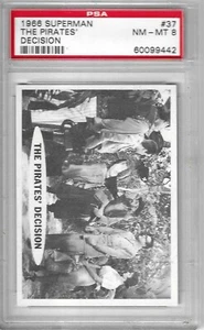 1966 The Adventures of Superman Card #37 - First Series - Reduced - NM-MT 8 - Picture 1 of 2