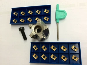 APKT1003....Messerkopf mit 20 Wendeplatten 40mm/Z =5 mit IK!! NEU!! - Bild 1 von 1