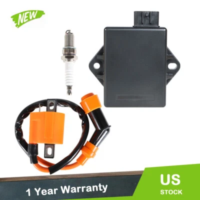 Bujía de bobina de encendido CDI Polaris Trail Boss 325 3086464 2000 2001 2002 Foto 1 de 4