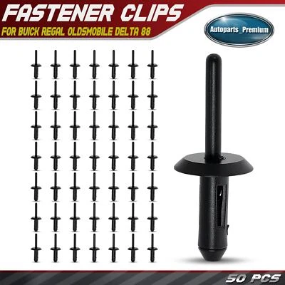 Clip retenedor remache ciego de nailon de 50 piezas de 5,95 mm para Buick Regal Oldsmobile Delta 88 Foto 1 de 4