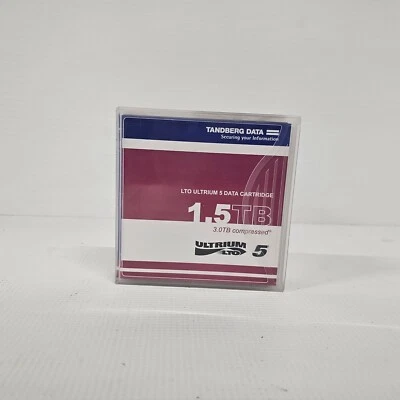 Tandberg Data Ultrium 5 LTO Data Cartridge 1.5TB (3TB Compressed) - Image 1 of 2