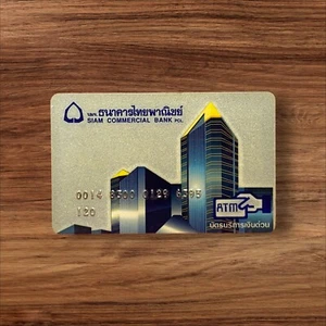 Siam888 Thailand SCB Siam Commercial Bank ATM Debit Card Cash Card Expire - Picture 1 of 2