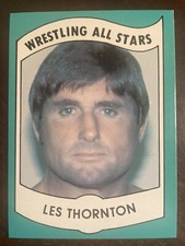 1982 Wrestling All-Stars Series B Set-Break # 18 Les Thornton NR-MINT