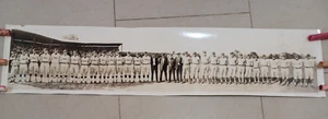 1926 Panoramic Photo Lone Star Texas Baseball Pals Vs Cannibals 10" x 45" JRR5 - Picture 1 of 21
