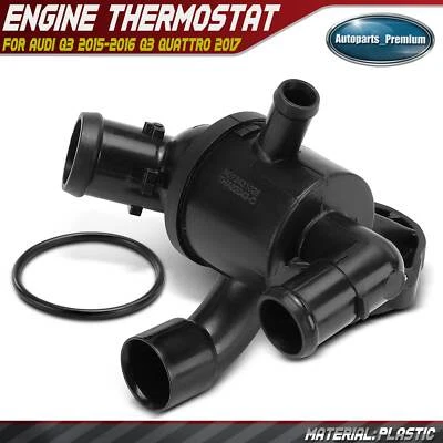 Conjunto de carcasa de termostato para Audi Q3 2015-2016 Q3 Quattro 2017 2,0 L plástico Foto 1 de 4