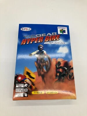 New! Top Gear Hyper Bike Nintendo 64 N64 Japan Authentic - Image 1 of 4