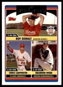 2006 TOPPS UPDATES & HIGHLIGHTS ROY OSWALT/CHRIS CARPENTER/BRANDON WEBB HOUSTON