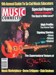 Music Connection Magazine July / August 1999 Carlos Santana Staind Verve Pipe - Imagen 1 de 1