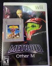 Game Metroid Wii Other M (+manual, case) And Metroid Gameboy Ii Return of Samus